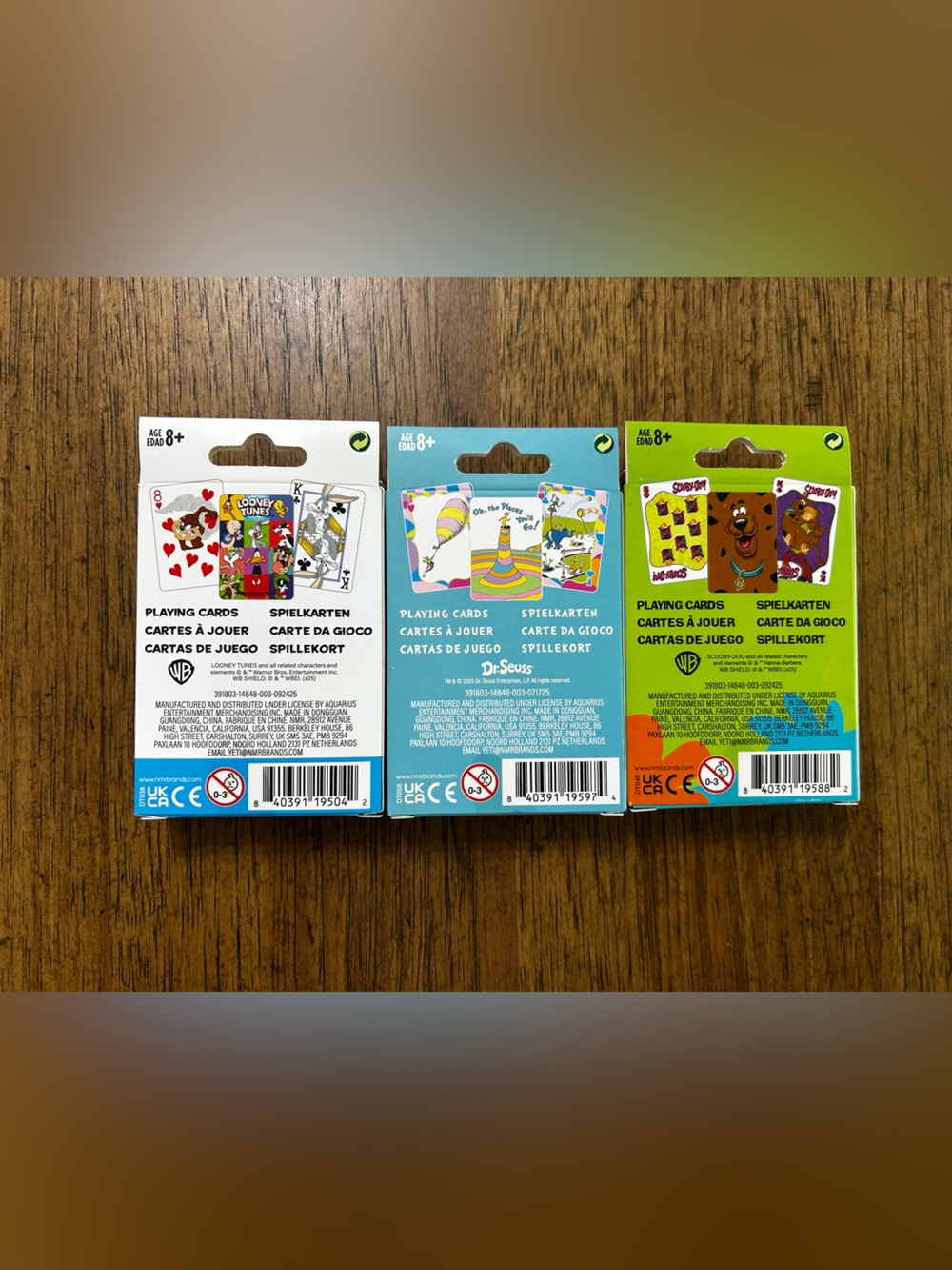 NEW Looney Tunes, Scooby Doo, and Oh, the Places You’ll Go! Playing Cards - Picture 2 of 2